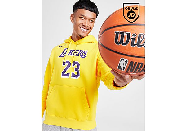 Nike Los Angeles Lakers Club NBA-hoodie voor heren Amarillo- Heren