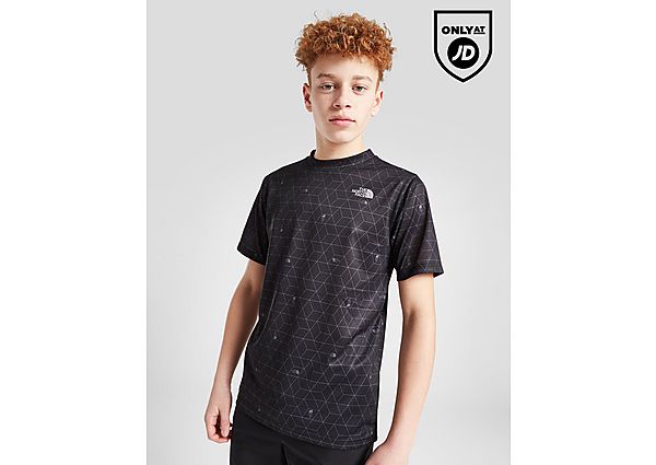 The North Face Geometric Reaxion T-Shirt Junior Black Kind