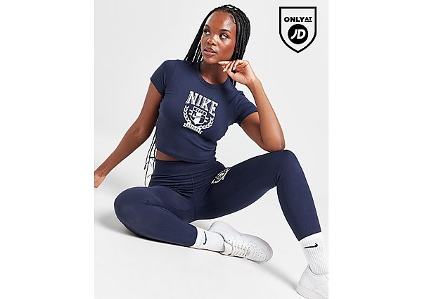 Nike Varsity Baby T-Shirt Blue- Dames