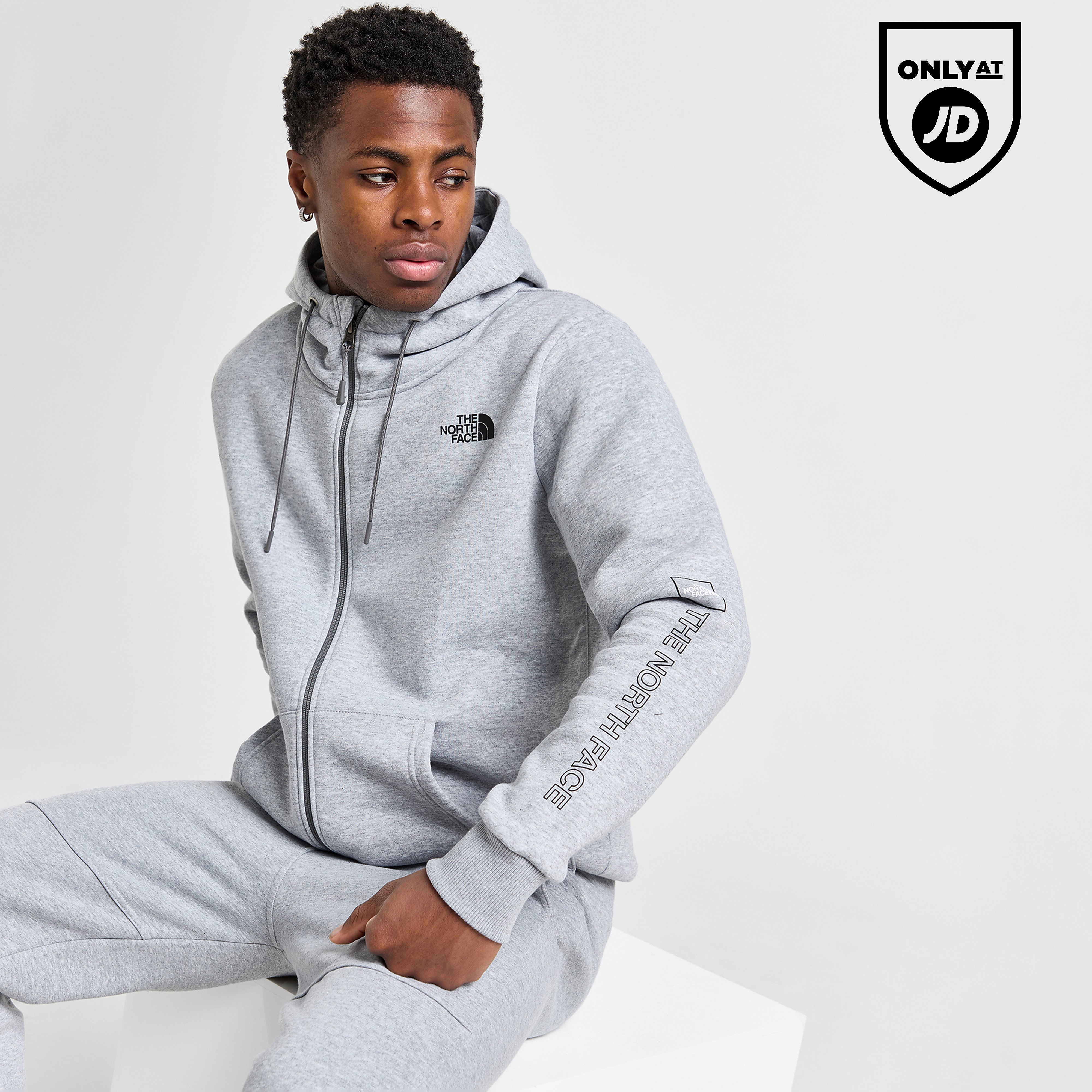The North Face Linear Logo Full-Zip Hoodie