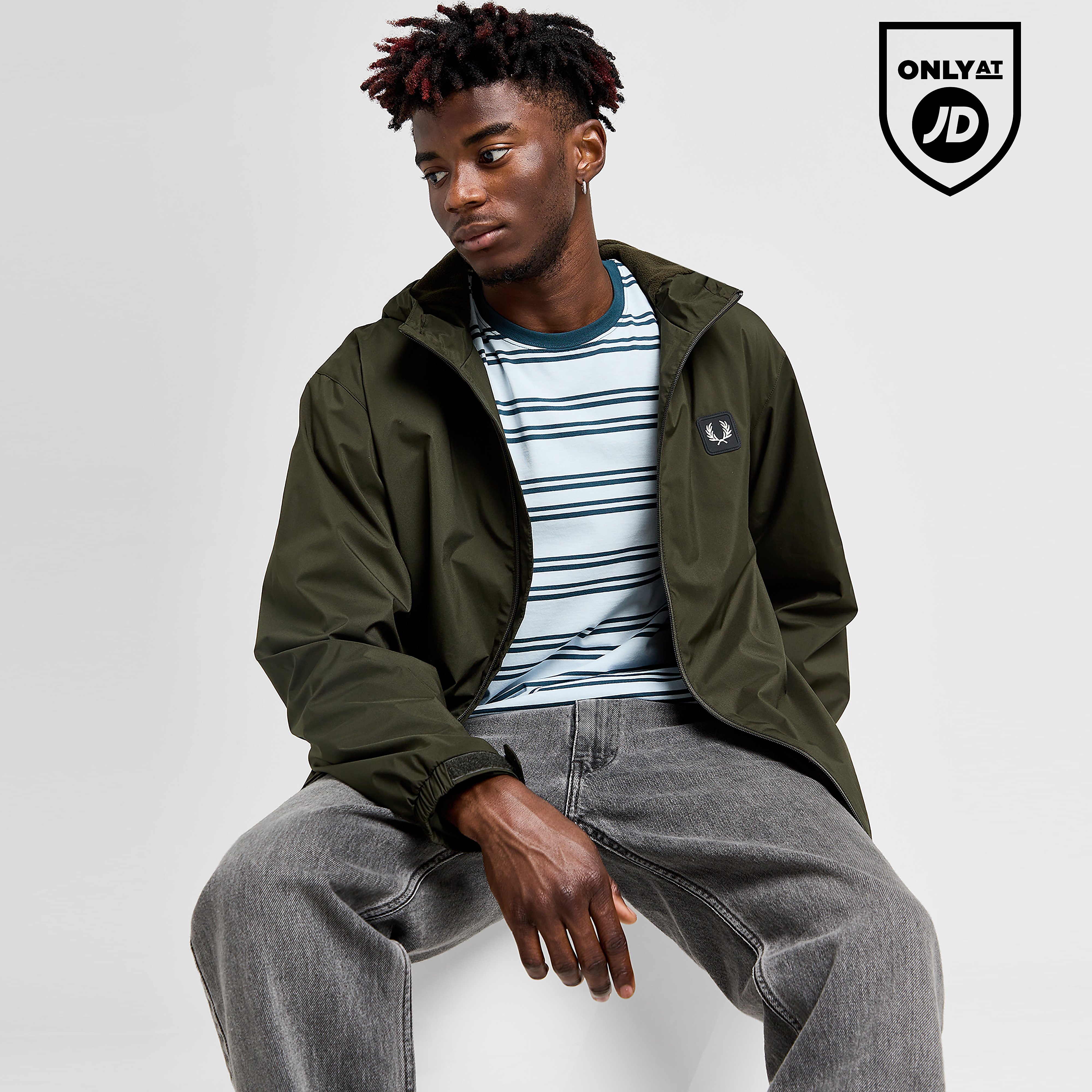 Fred Perry Badge Woven Jacket