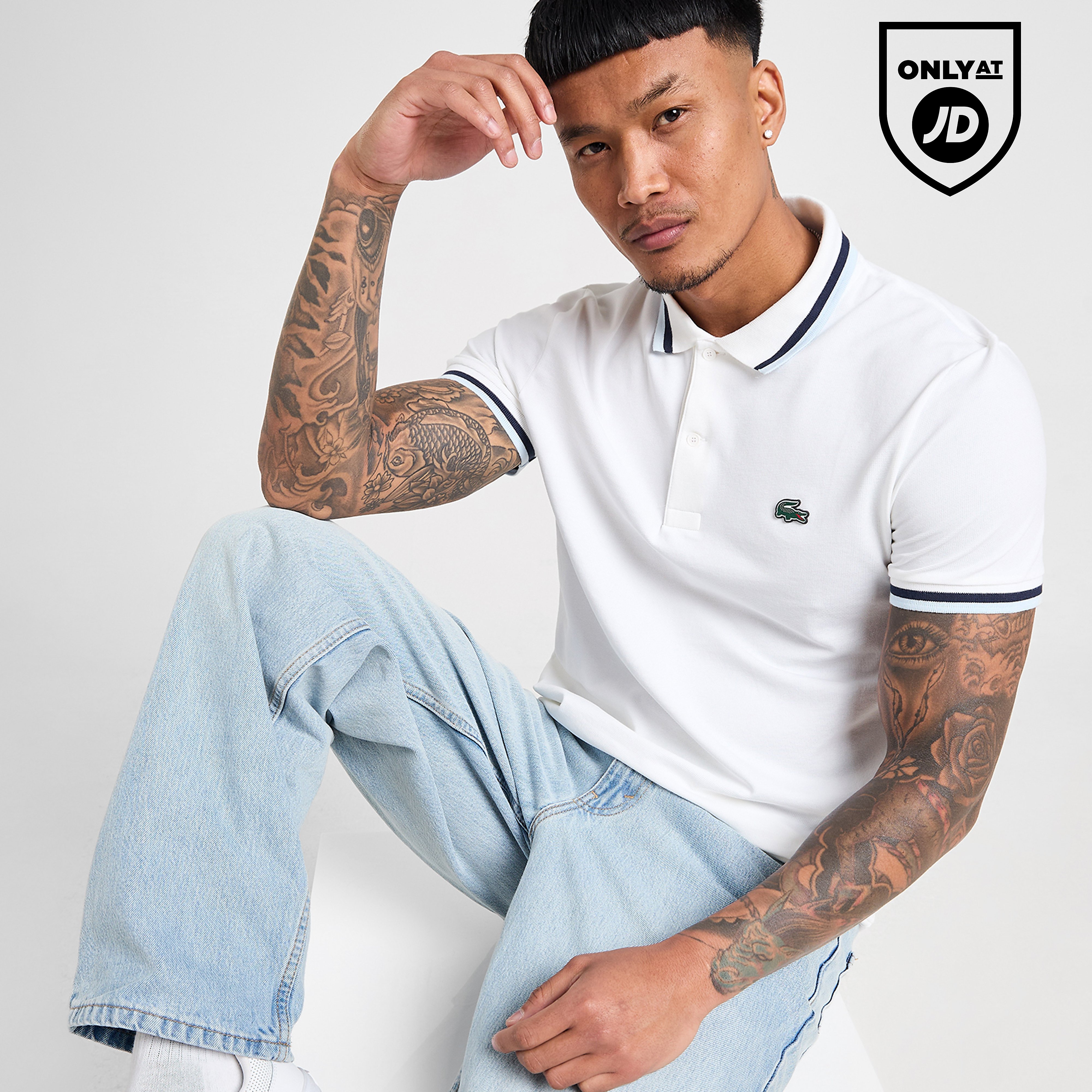Lacoste Tipped Collar Polo Shirt