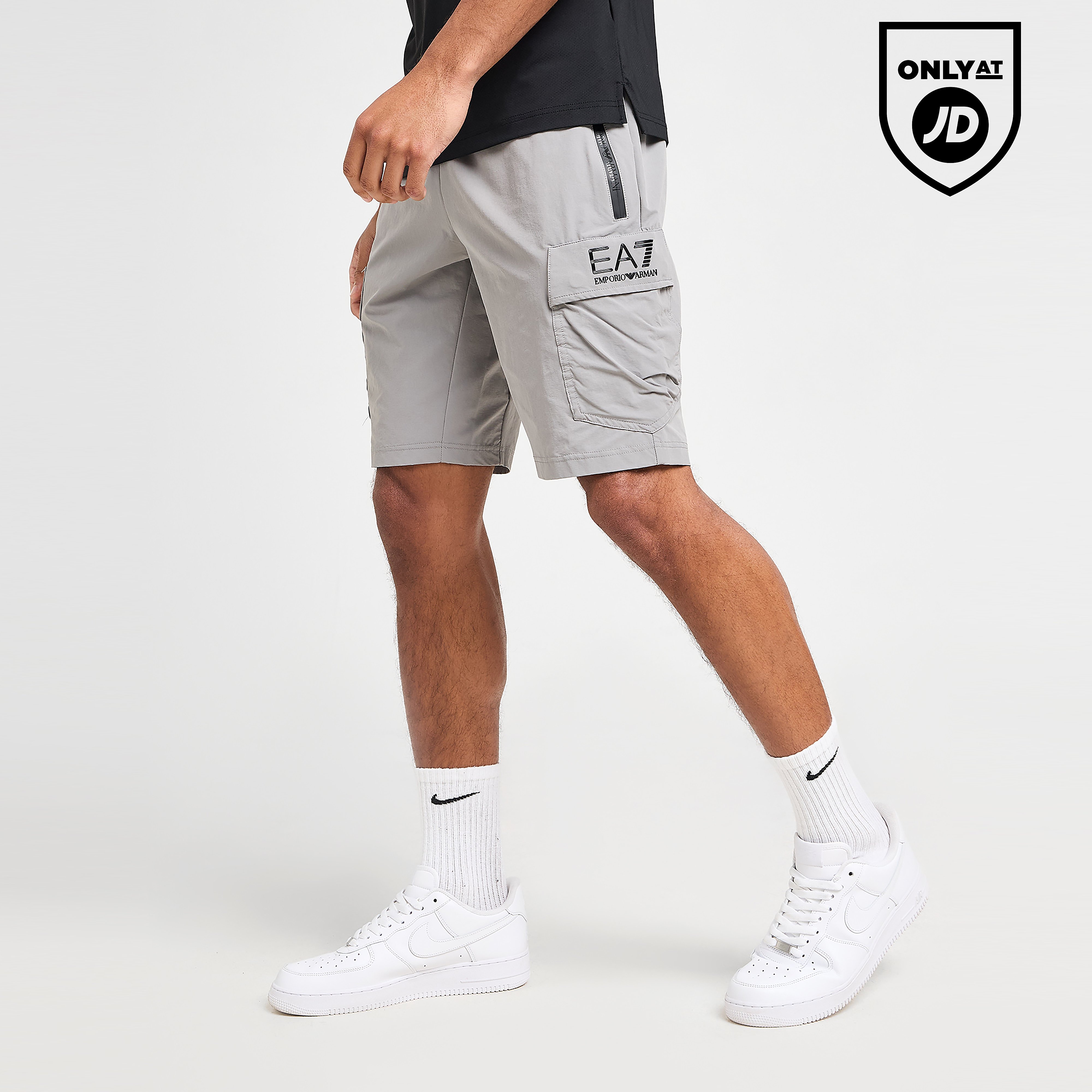 EA7 Emporio Armani Woven Tech Cargo Shorts