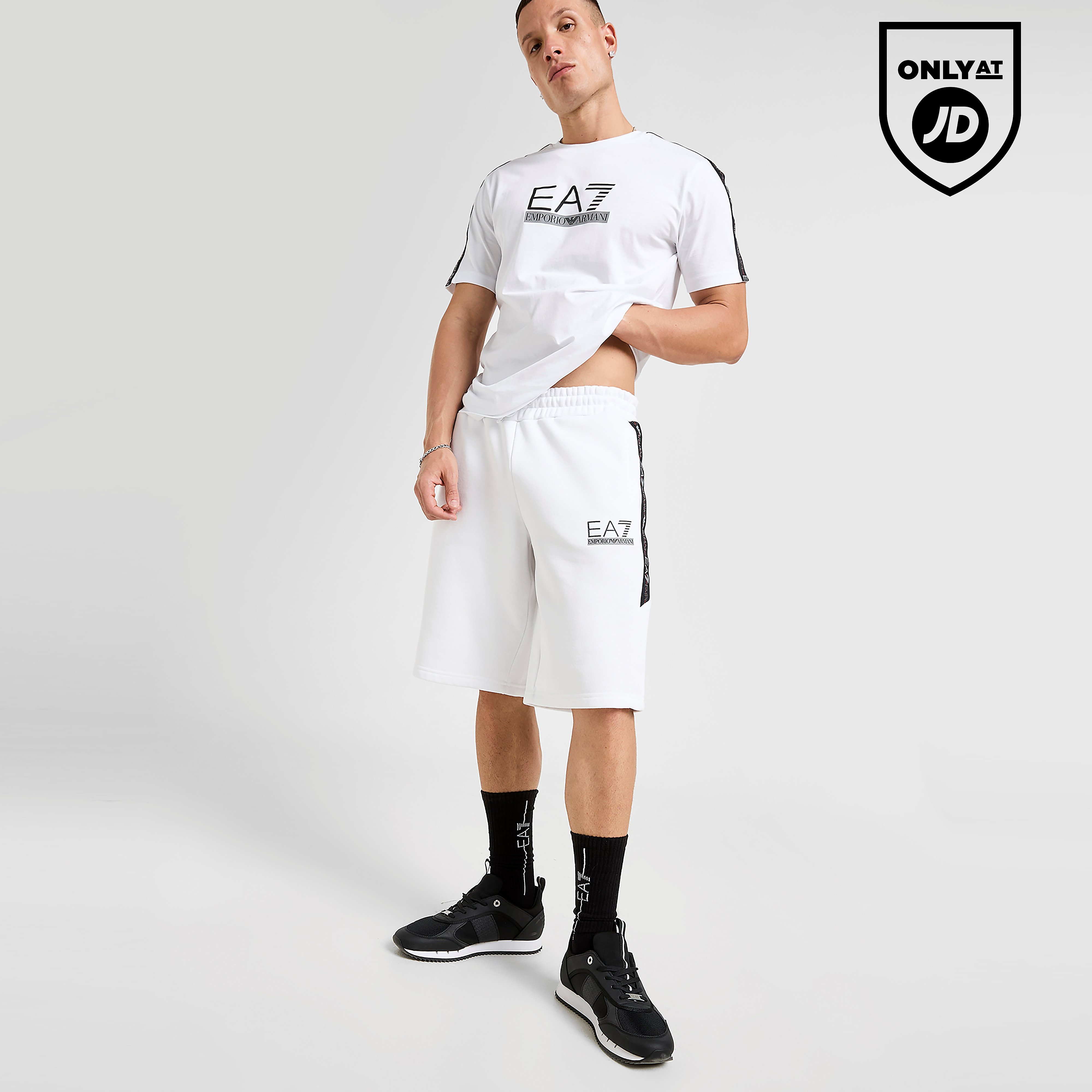 EA7 Emporio Armani Tape Shorts