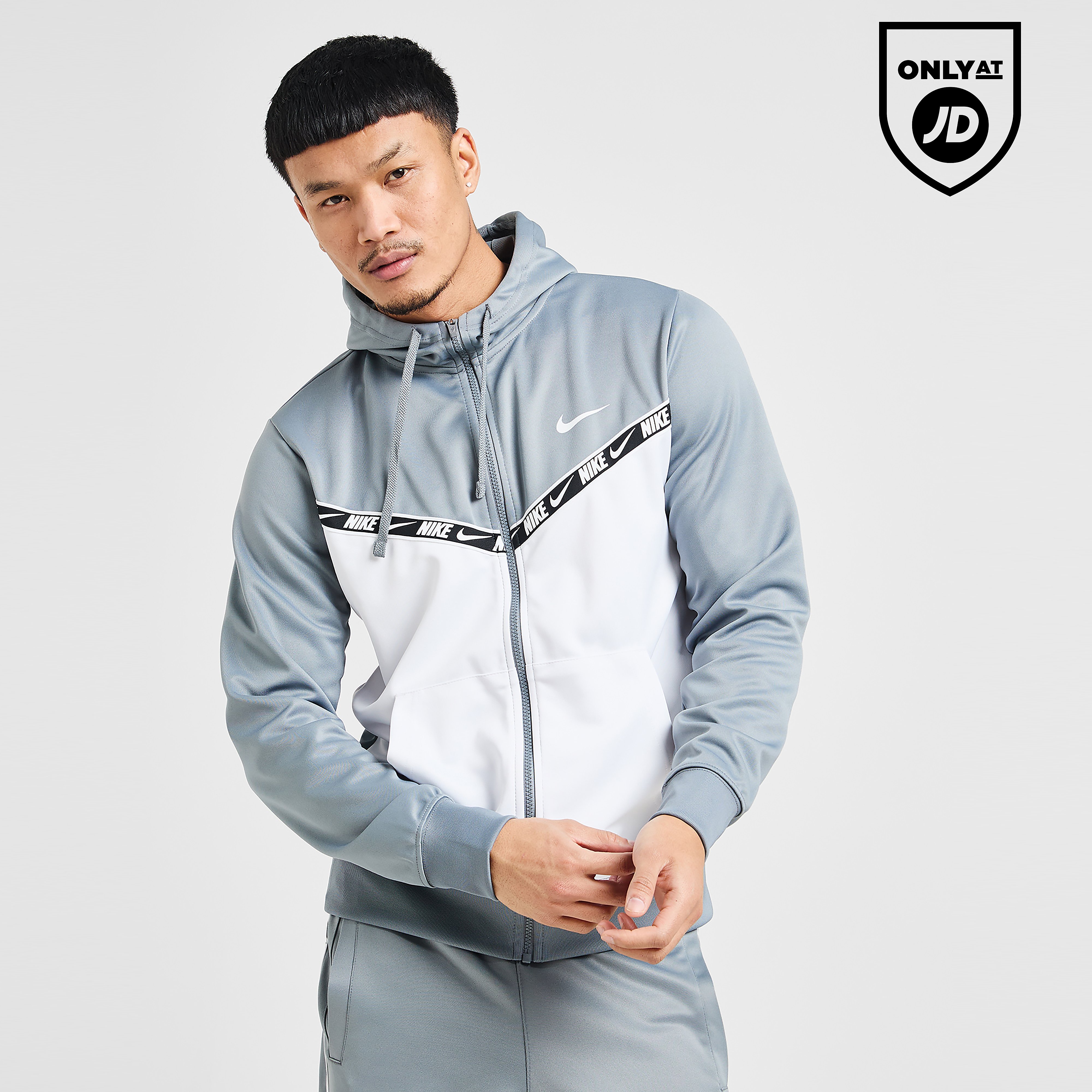 Nike Tape Polyknit Full Zip Hoodie