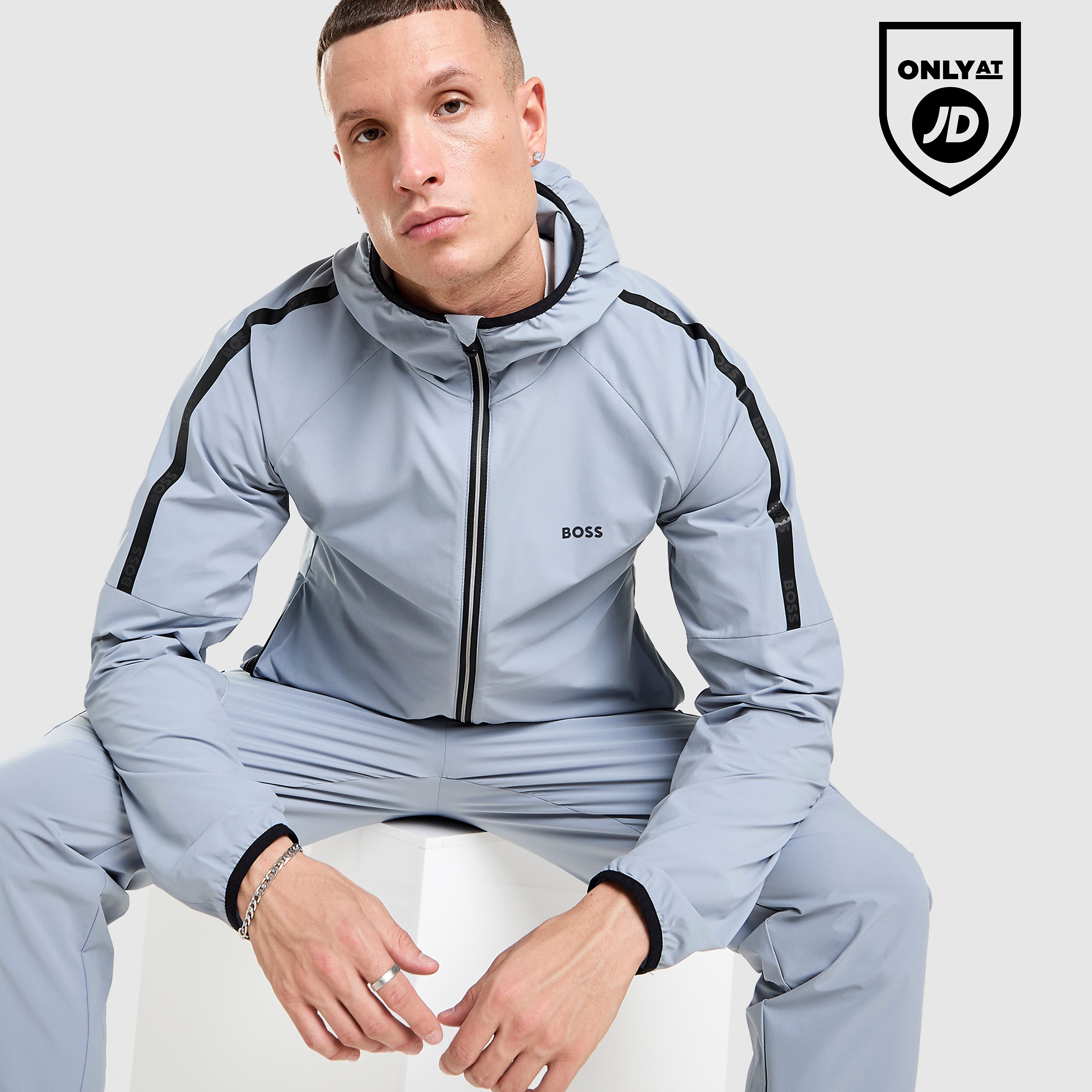 BOSS Tape Woven Hoodie