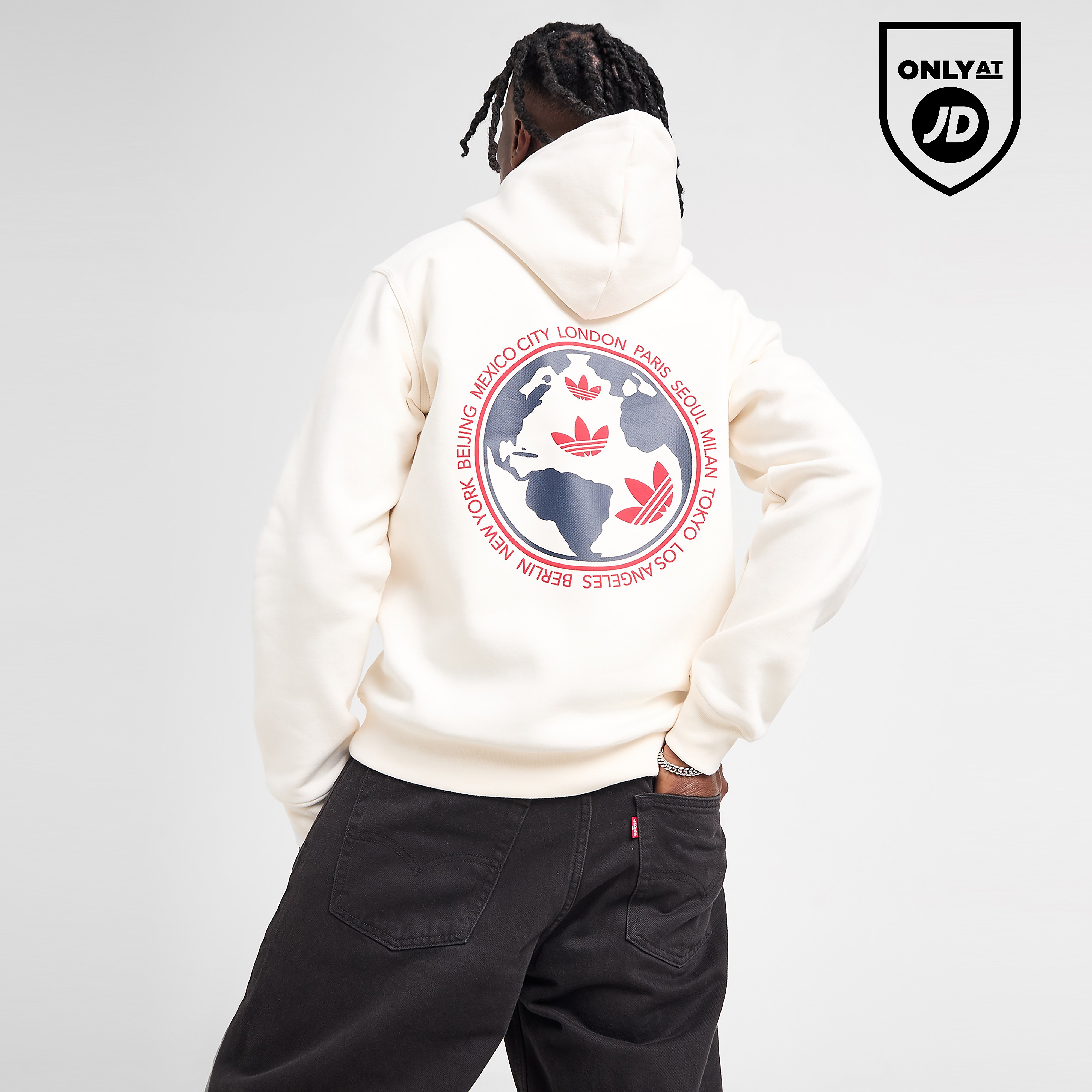 adidas Originals City Globe Logo Hoodie