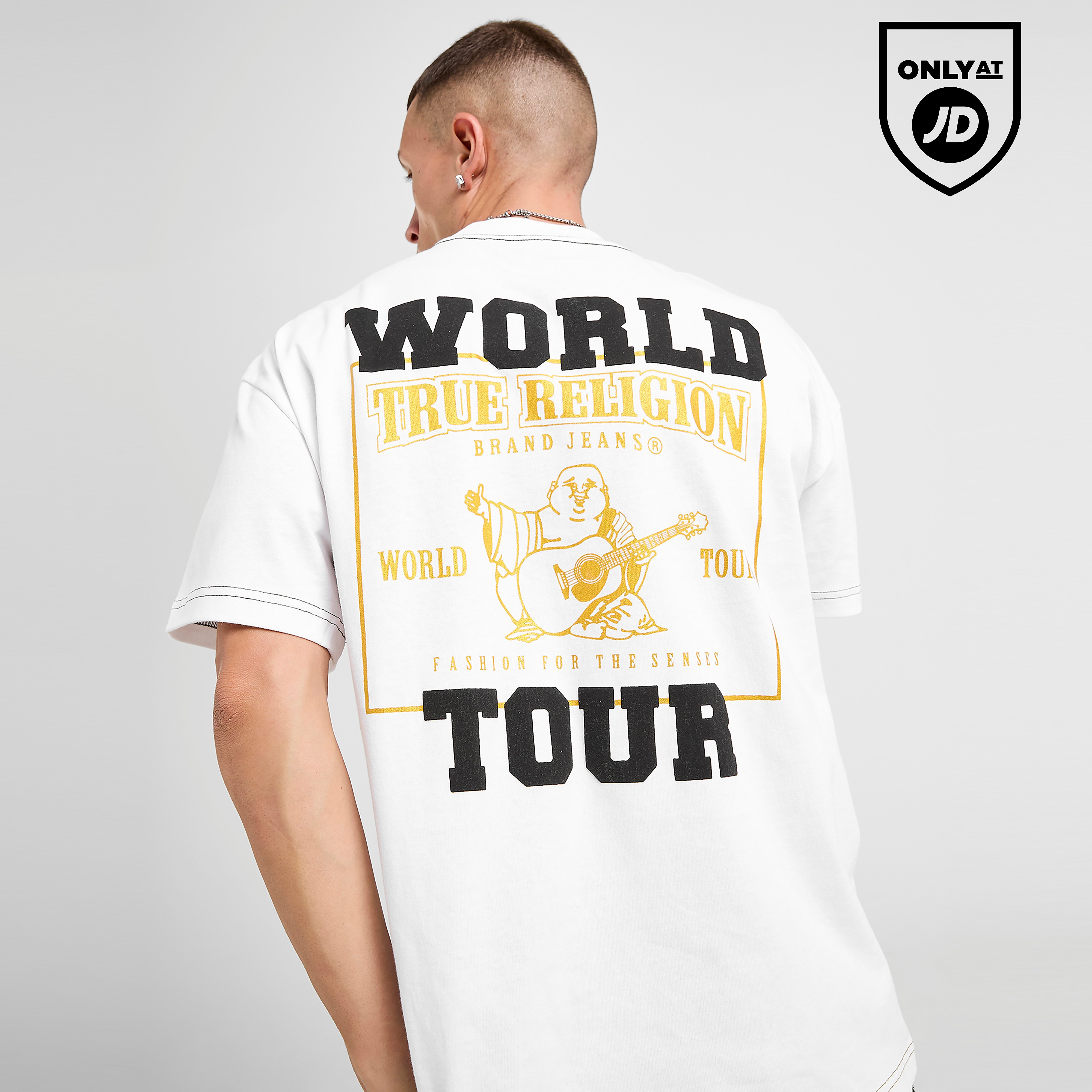 True Religion World Tour Big Logo T-Shirt