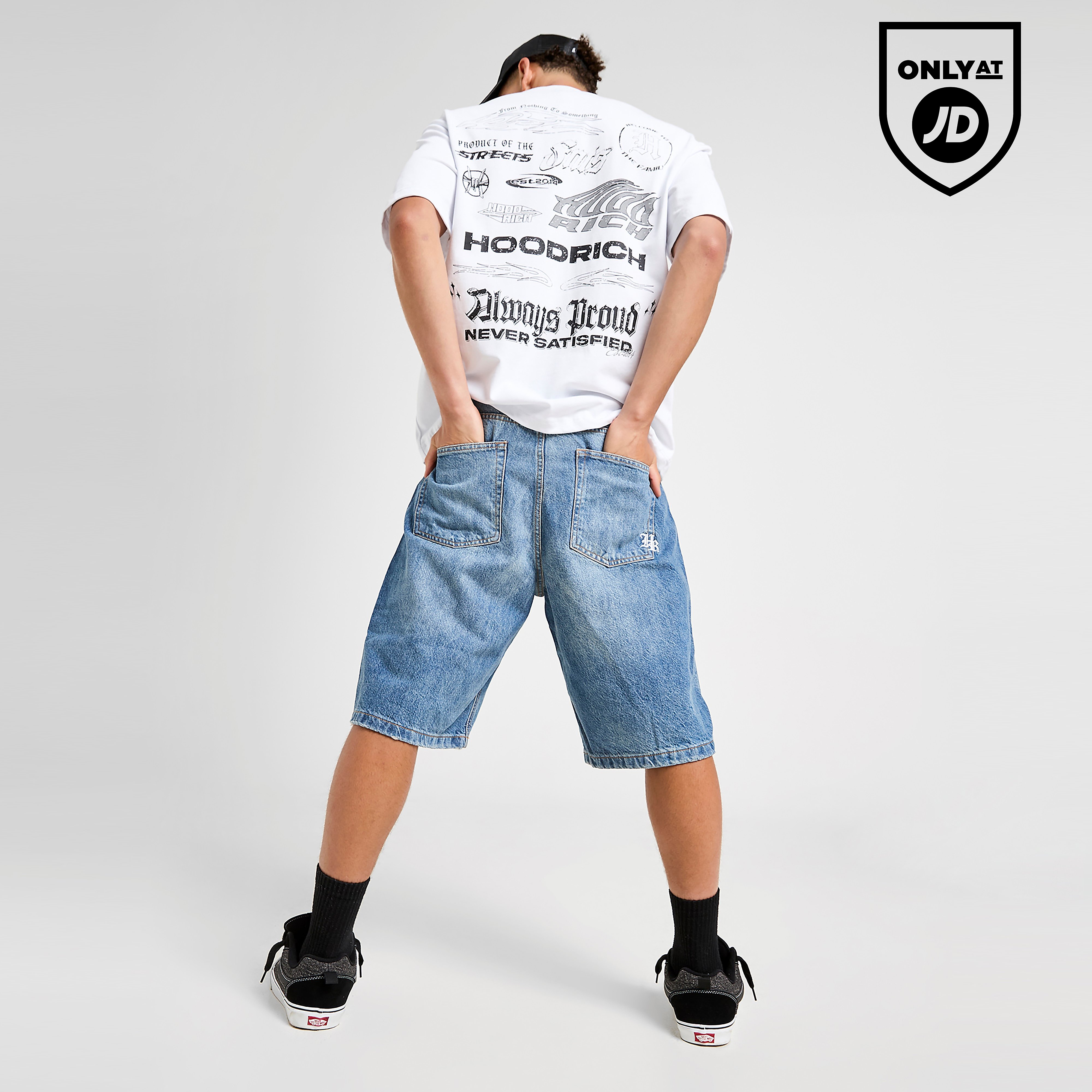 Hoodrich Core Denim Shorts