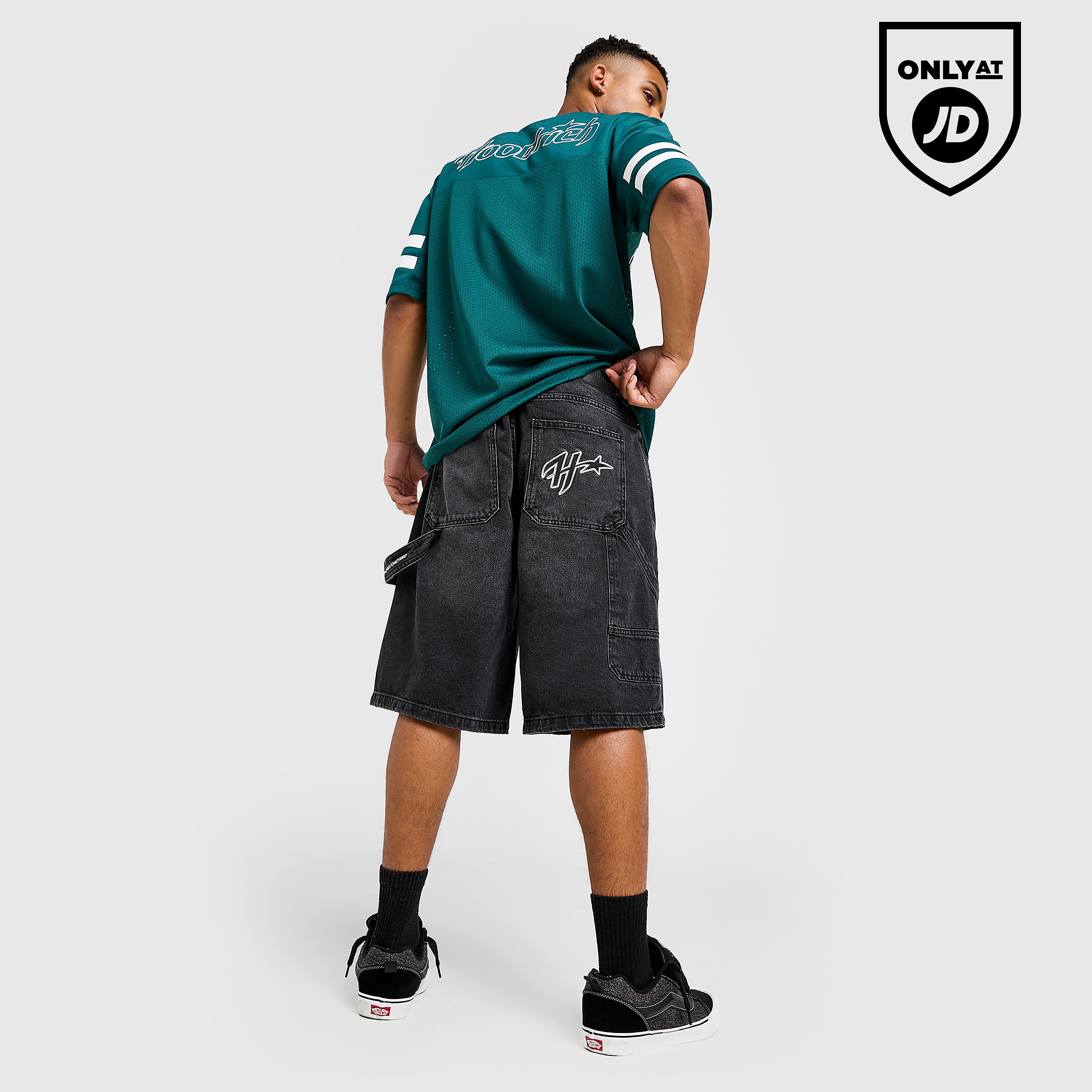 Hoodrich H Galaxy Denim Shorts