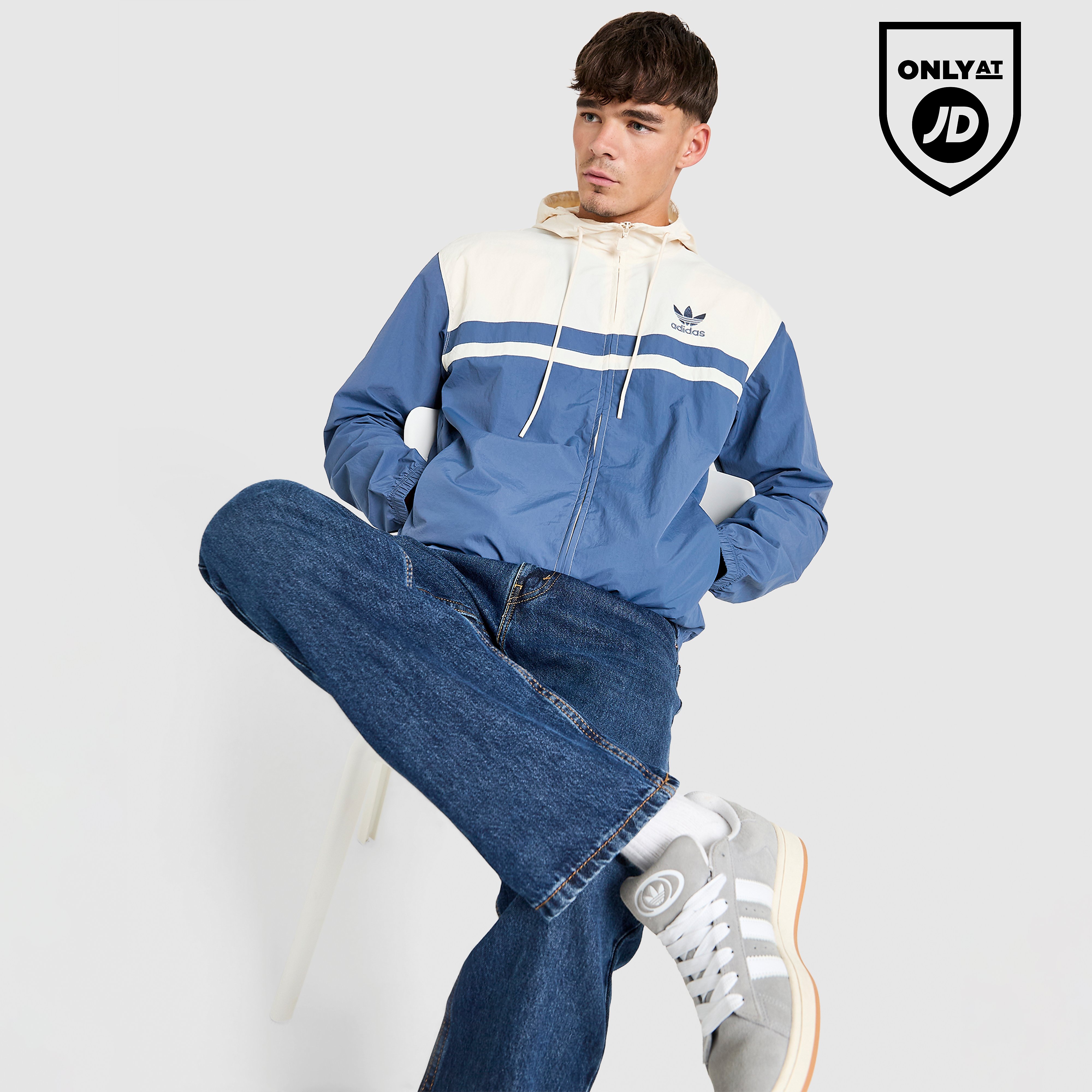 adidas Originals Colour Block Vintage Windbreaker