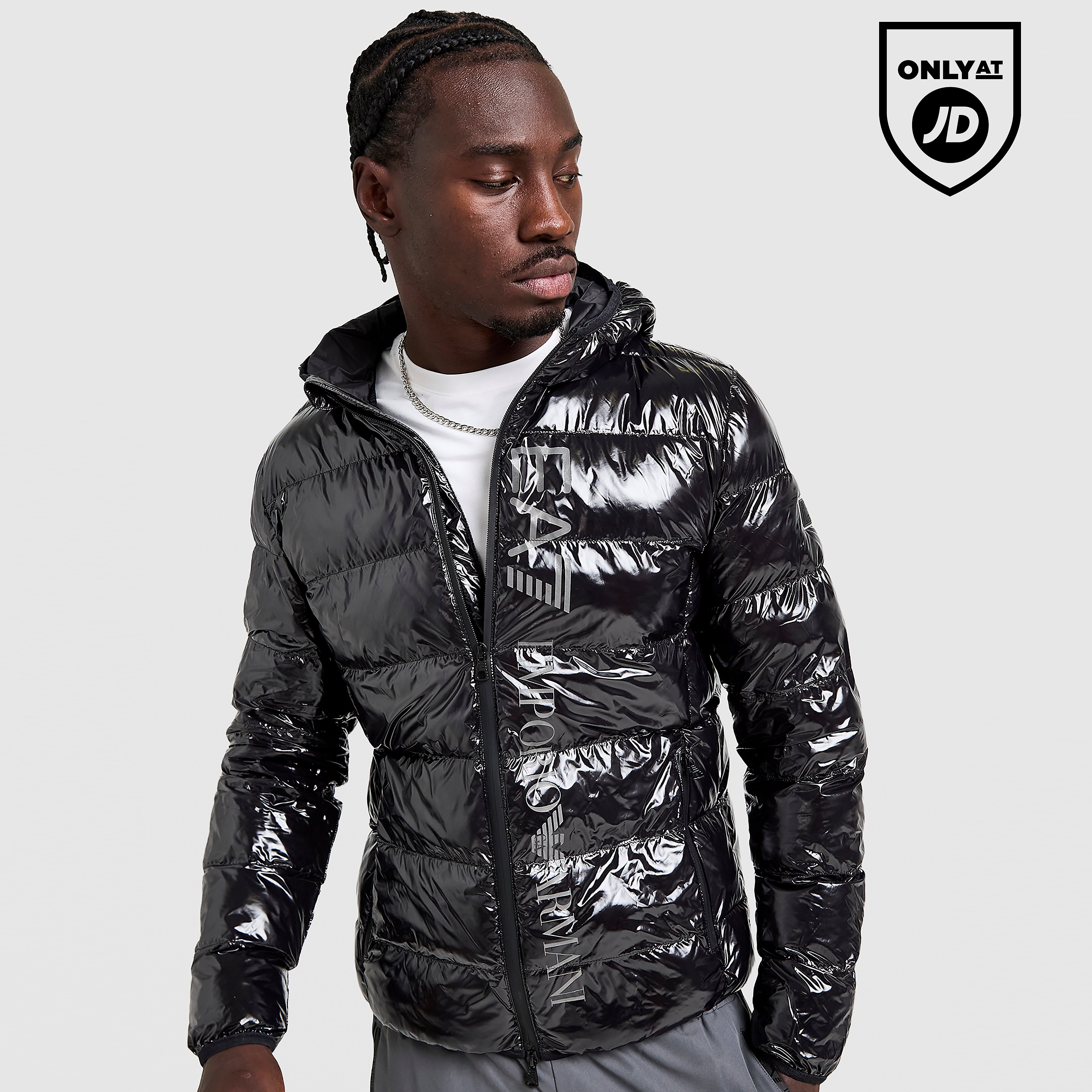EA7 Emporio Armani Shiny Baffle Jacket