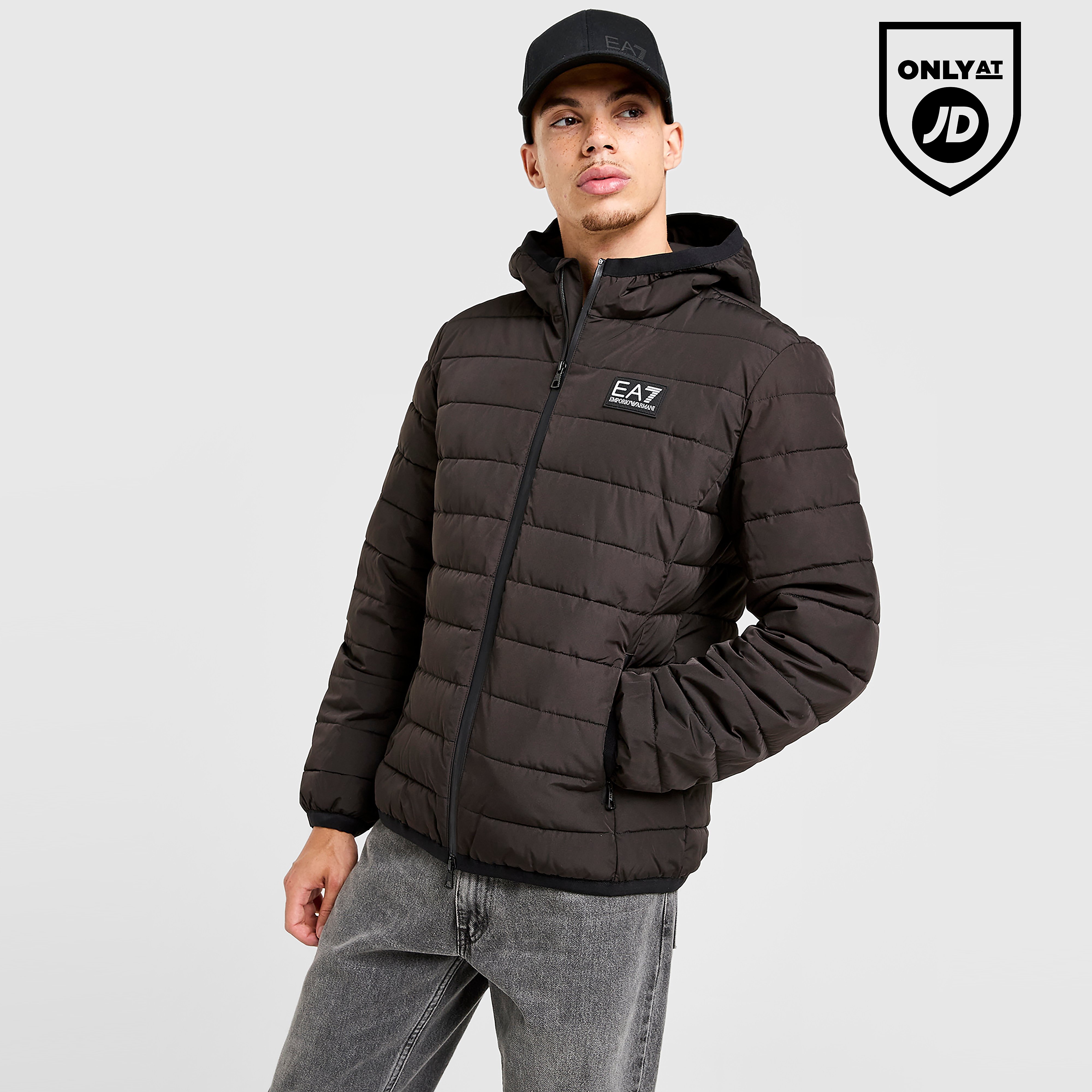 EA7 Emporio Armani Badge Baffle Jacket