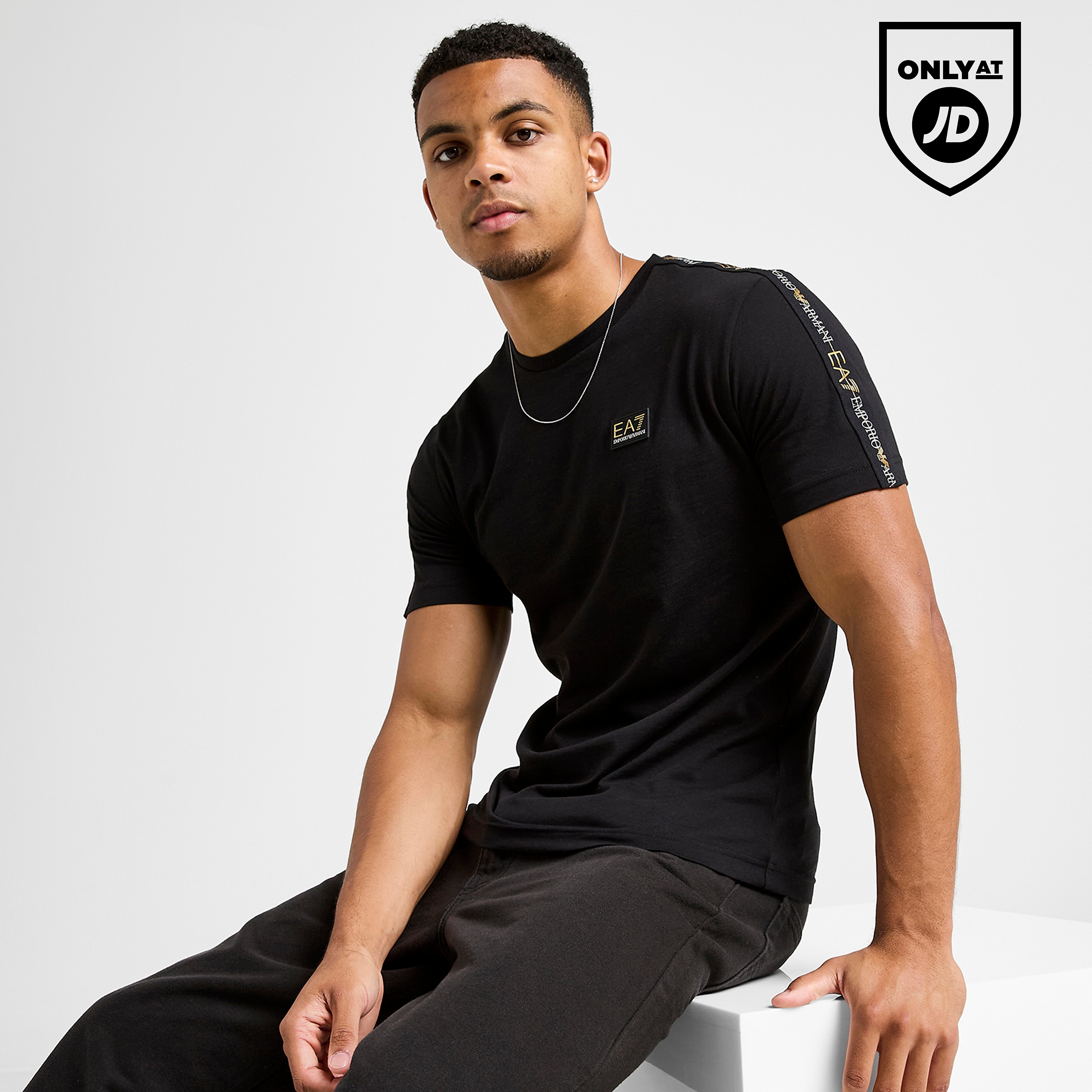 EA7 Emporio Armani Tape Badge T-Shirt