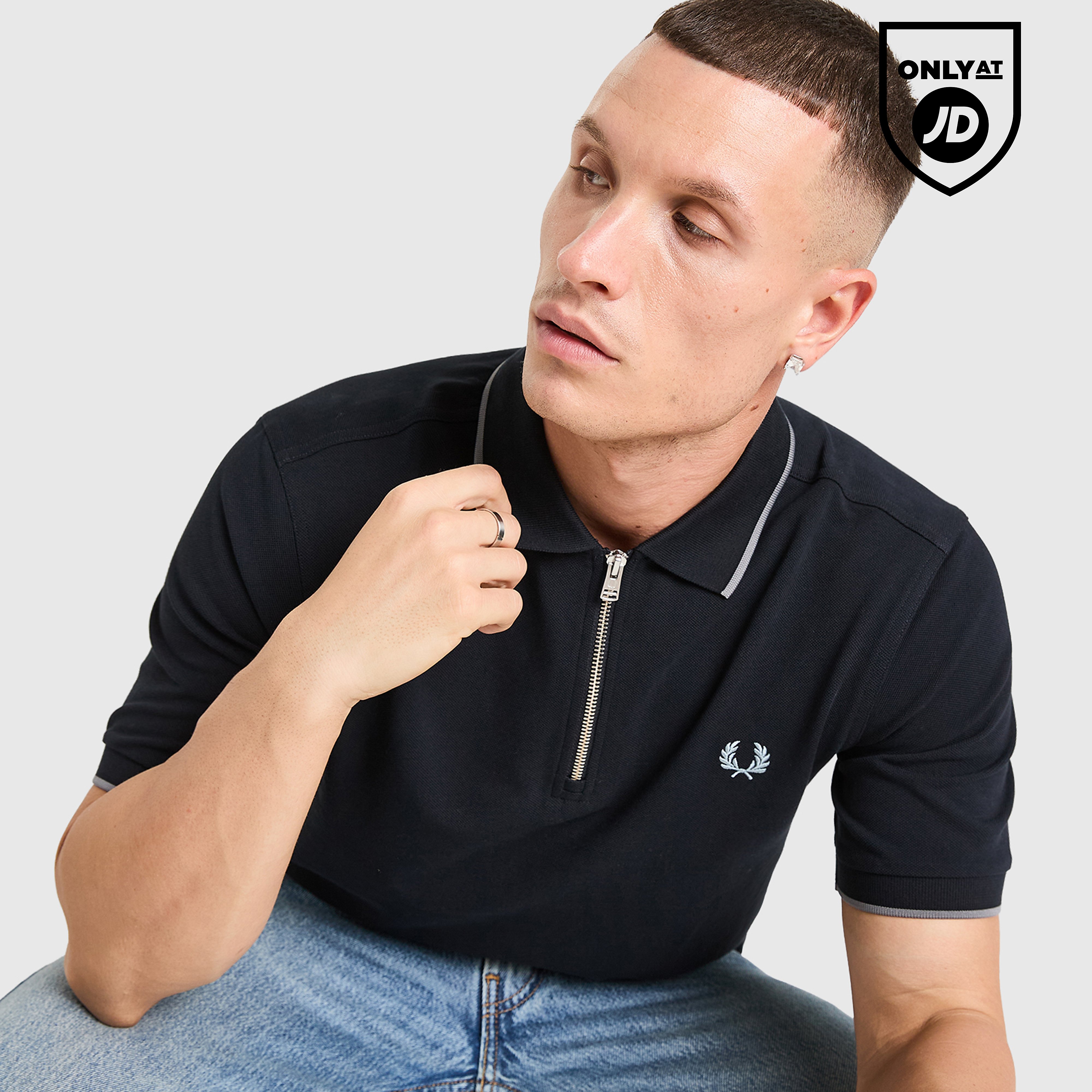 Fred Perry Zipped Polo Shirt