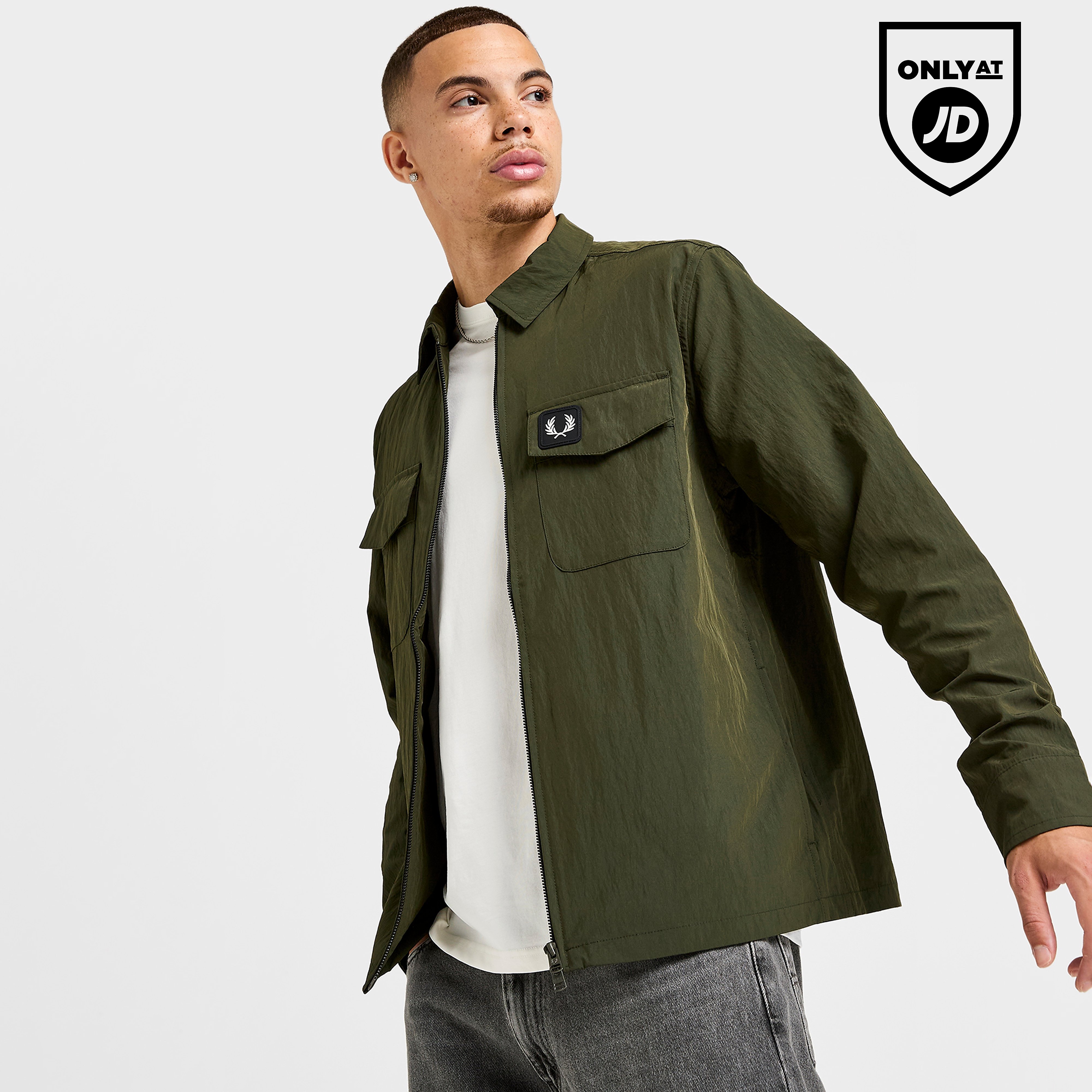 Fred Perry Badge Overshirt