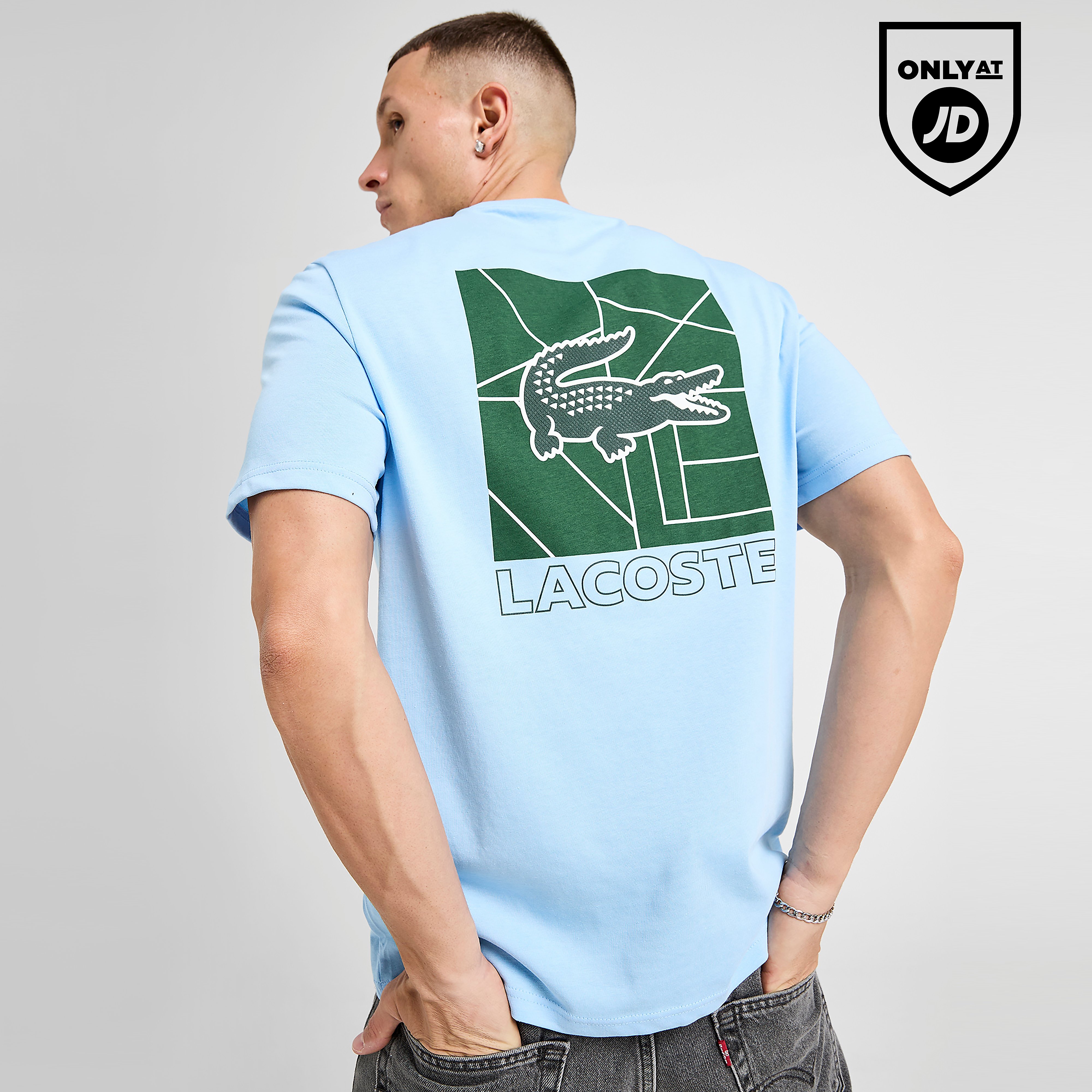 Lacoste Back Croc Graphic T-Shirt