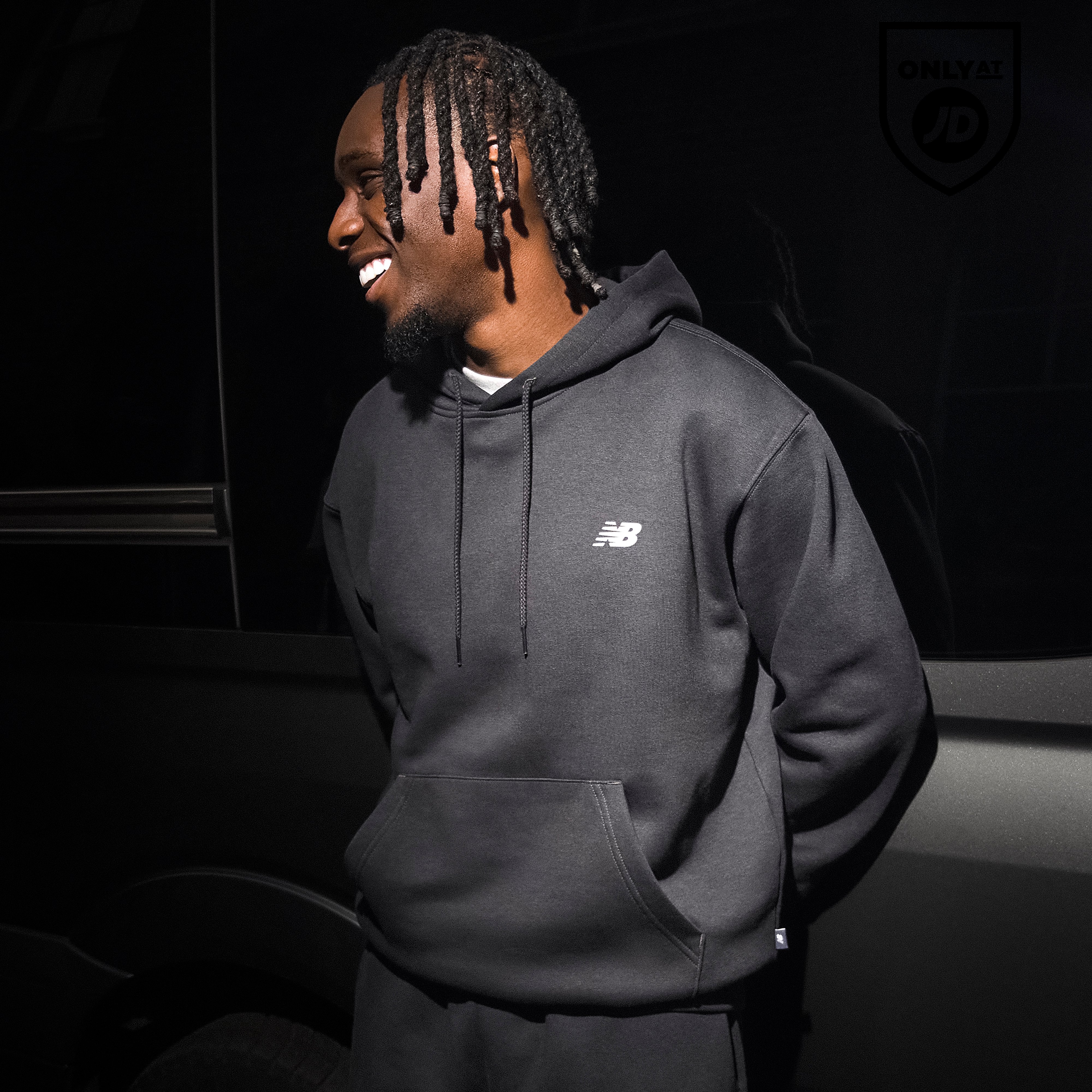 New Balance Back Logo Hoodie