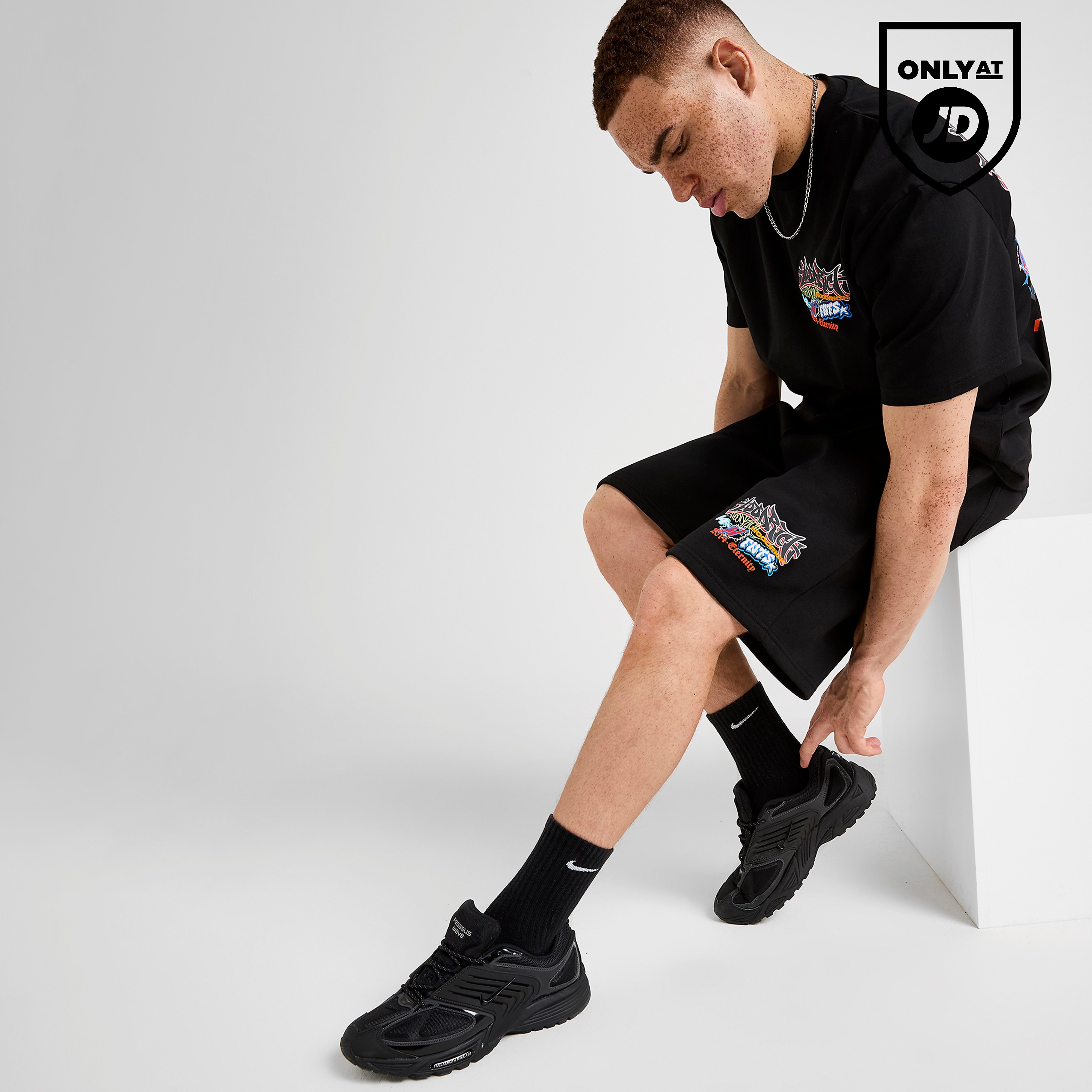 Hoodrich Graffiti Rave Shorts