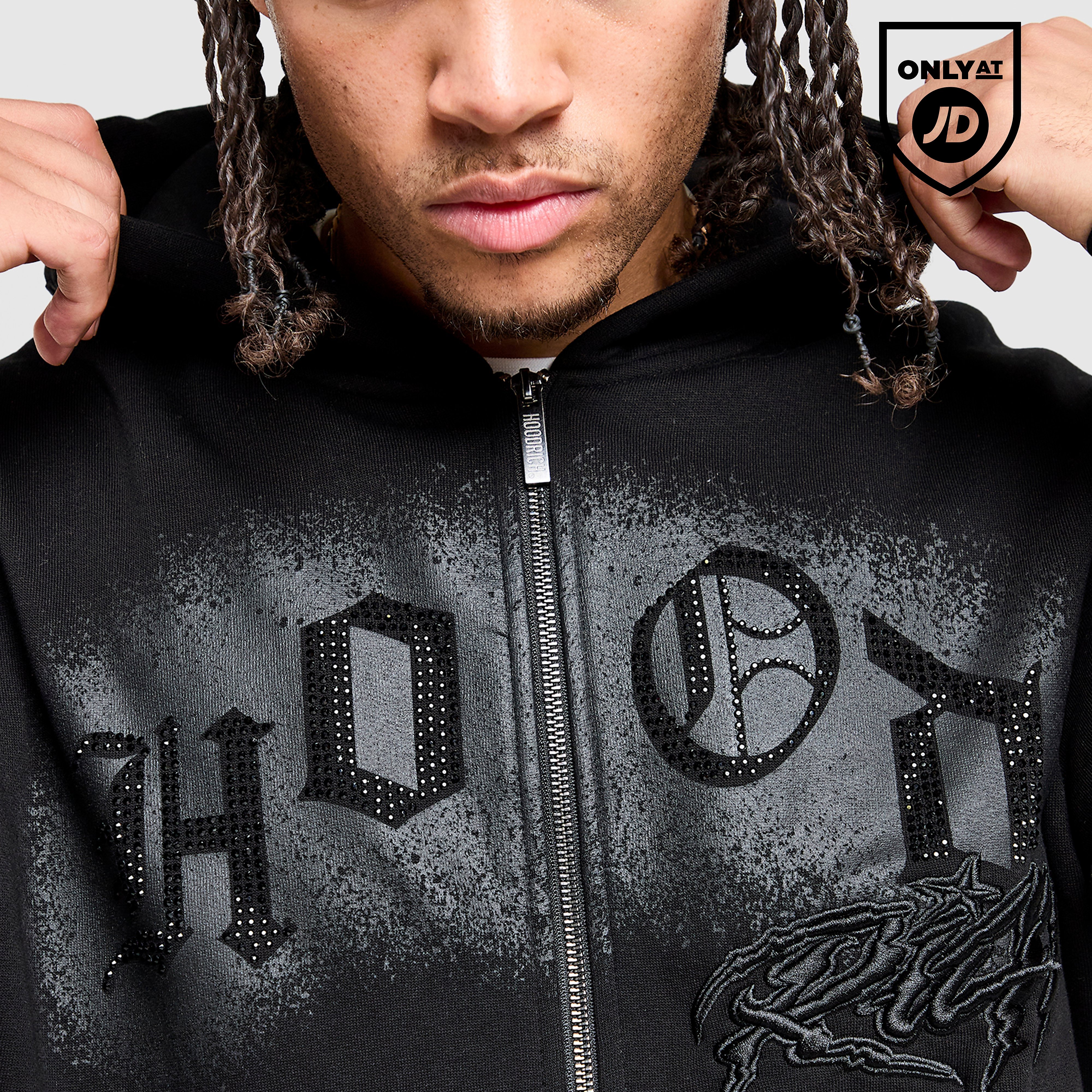 Hoodrich Iron V2 Full Zip Hoodie