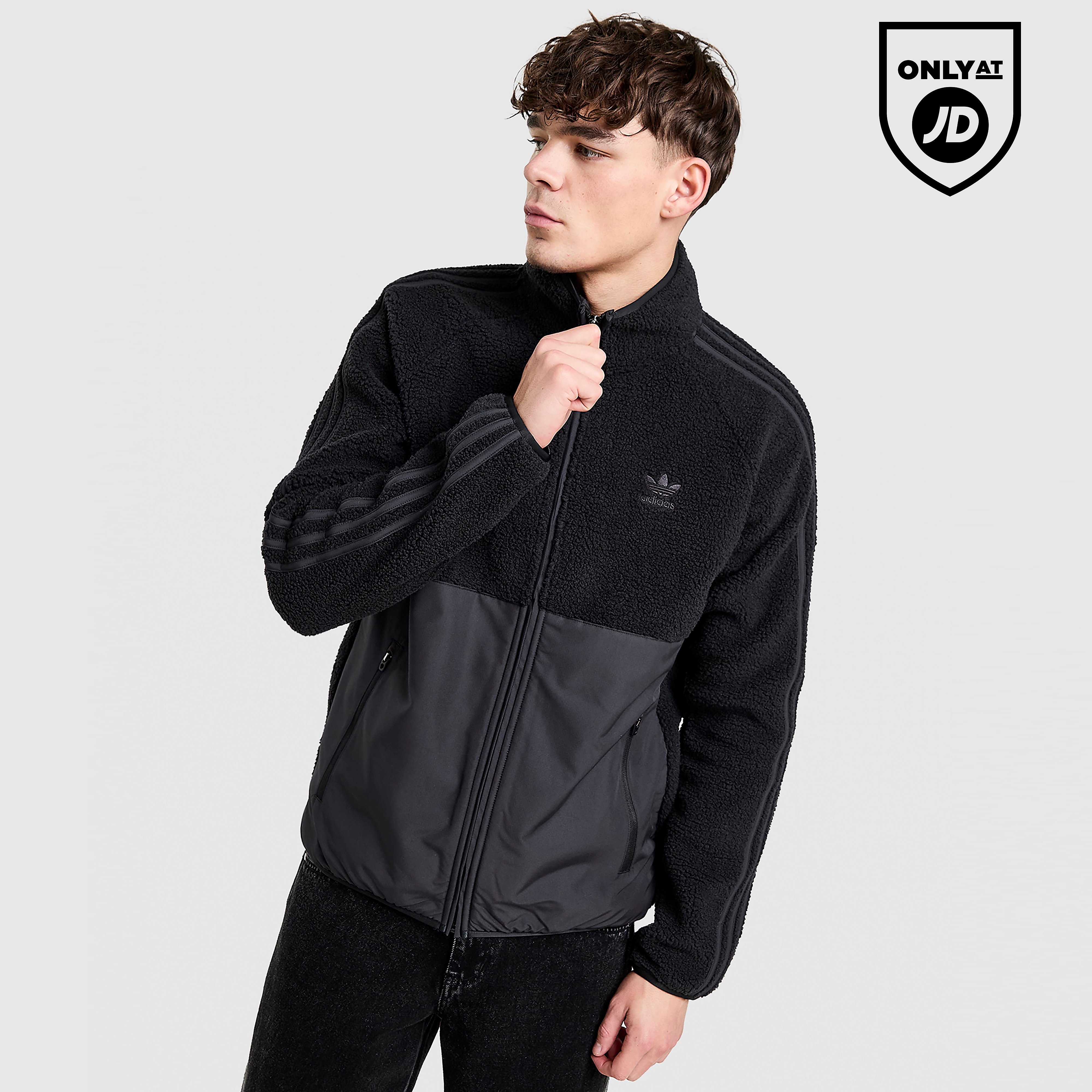 adidas Originals Sherpa Full Zip Fleece