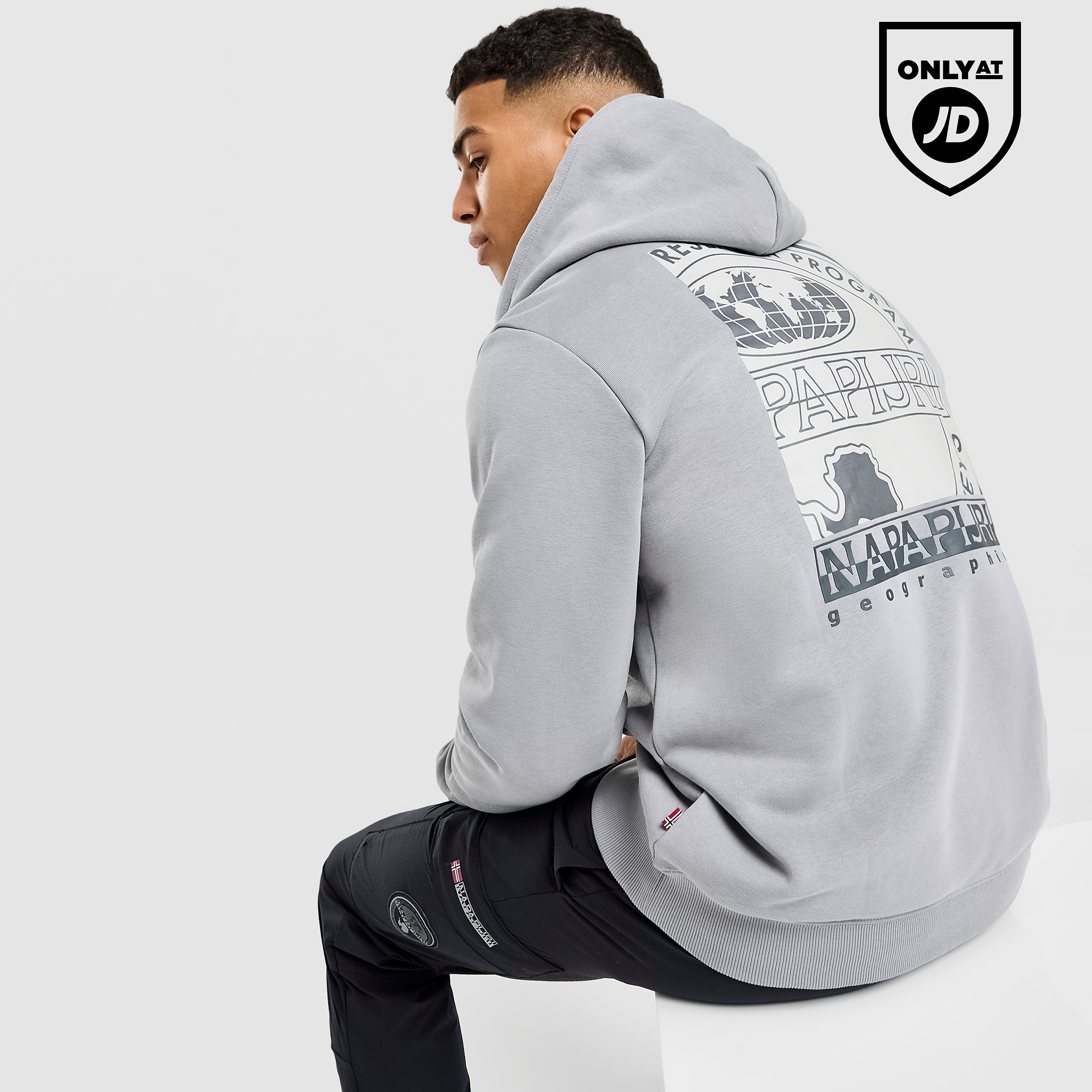 Napapijri Back Graphic Overhead Hoodie