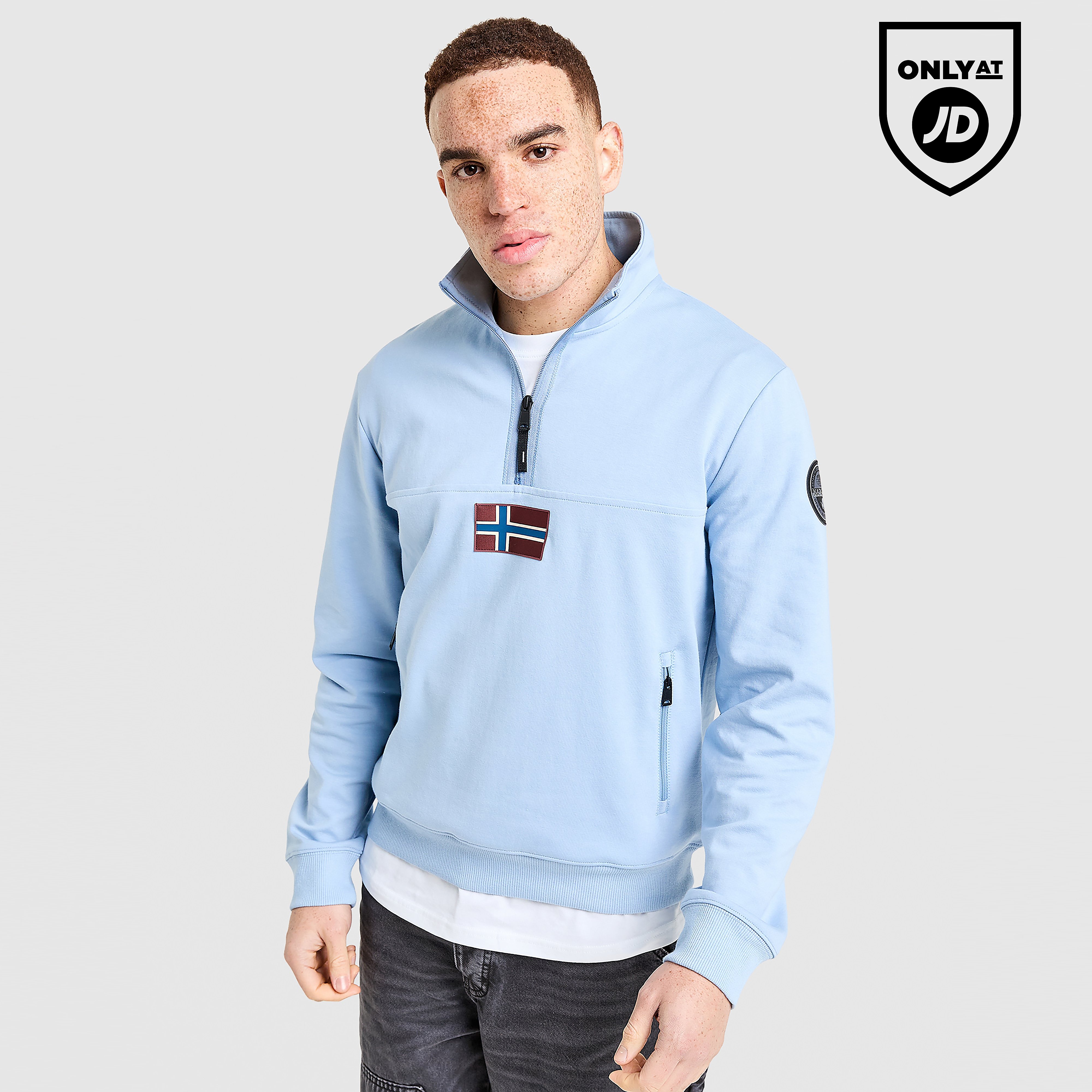 Napapijri Bastien 1/2 Zip Sweatshirt