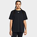 Black Under Armour Short-Sleeves Campus Oversize SS