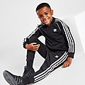 Black/White adidas Originals SST Tracksuit Children