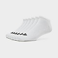 White adidas Originals 6-Pack No-Show Socks
