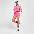 Pink/Green adidas Originals Varsity Cycle Shorts