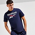Blue Reebok Large Logo T-Shirt