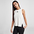 White The North Face Girls' Never Stop Exploring Tank Top Junior