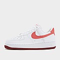 White/Red/Red/Red Nike Air Force 1 '07 Women's