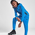 Blue/Blue/Black/Black Nike Tech Fleece Joggers Junior