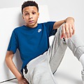 Blue Nike Small Logo T-Shirt Junior
