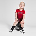 Red Jordan Mesh Fade T-Shirt/Shorts Set Infant