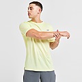 Yellow New Balance Essential Run T-Shirt