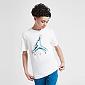 White Jordan Jumpman Air Glow T-Shirt Junior