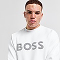 White BOSS Salbo Core Sweatshirt