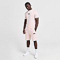 Pink Fila Chetas T-Shirt/Shorts Set