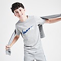 Grey Nike Air Swoosh T-Shirt Junior