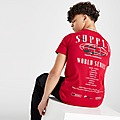 Red Supply & Demand Jetter T-Shirt Junior