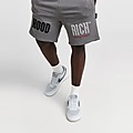 Grey Hoodrich Fade Shorts