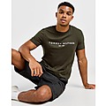 Green Tommy Hilfiger Core Embroidered Logo T-Shirt