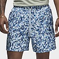 Blue/Grey/White Jordan Poolside Shorts