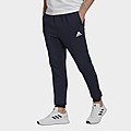 Blue/White adidas Essentials Fleece Regular Tapered Pants