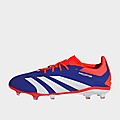 Blue/Grey/White/Yellow/Red adidas Predator Elite Firm Ground Boots Kids