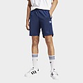Blue/White adidas Originals Adicolor Firebird Shorts