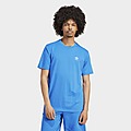 Blue adidas Originals Trefoil Essentials T-Shirt